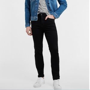 Express Slim Black Jeans sz 30x30